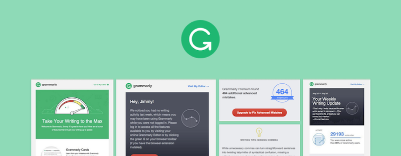 Grammarly. Емейл-рассылка, которая нравится пользователям