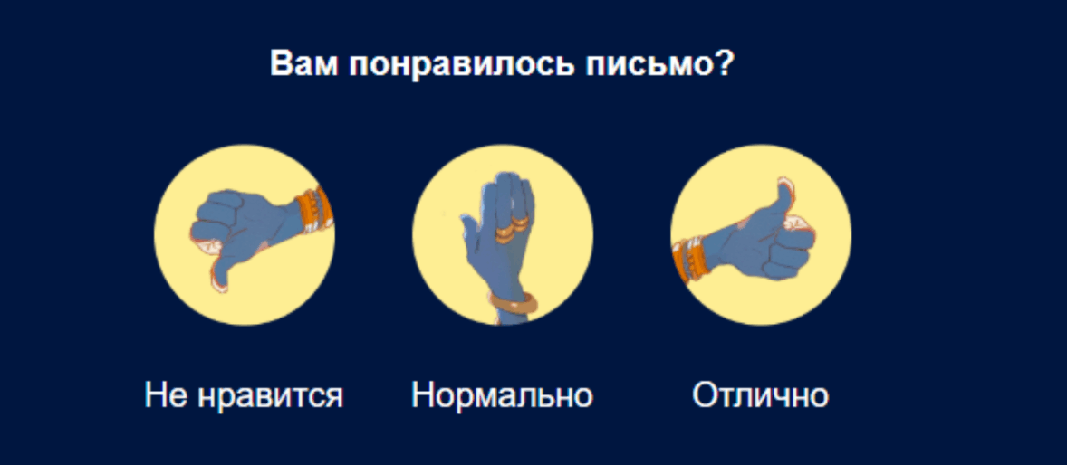 пример блока оценки